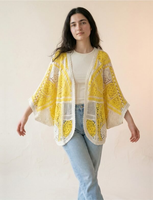 Crochet Lace Pattern Cover-Up